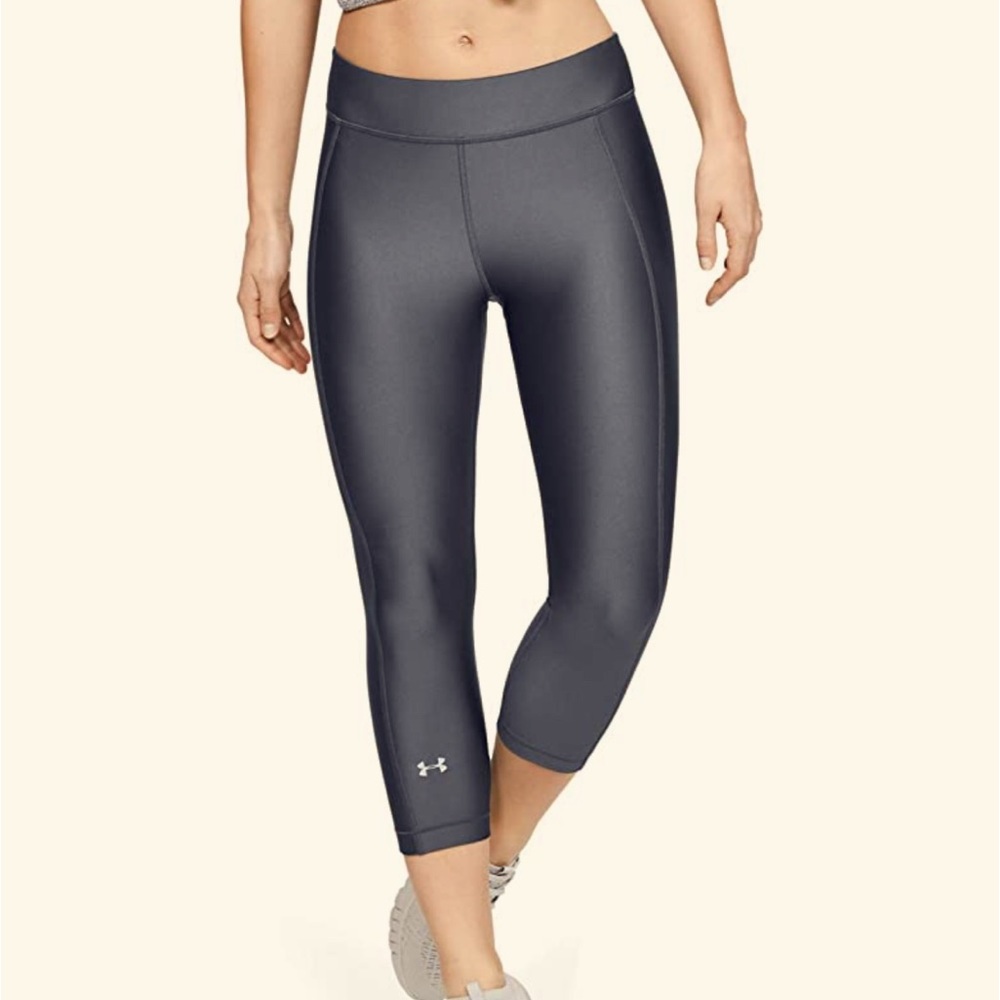 Under Armour Women's HeatGear Armour Capri Leggings SZ SM